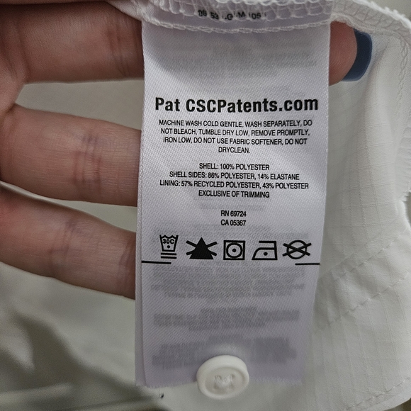 Columbia Women's Crisp White Button Down Shirt - Picture 6 of 7